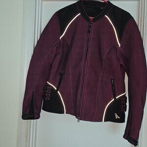 Harley-Davidson Women’s Mesh Riding Jacket Pink Ribbon Petite XL Reflective Moto